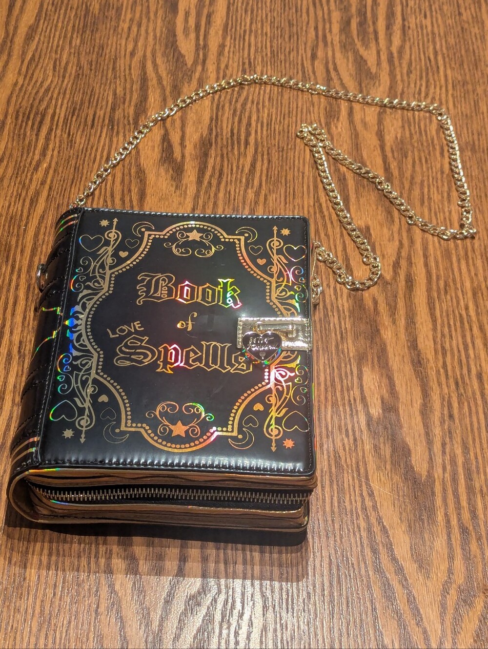 Betsey Johnson Book Of Spells Crossbody Purse